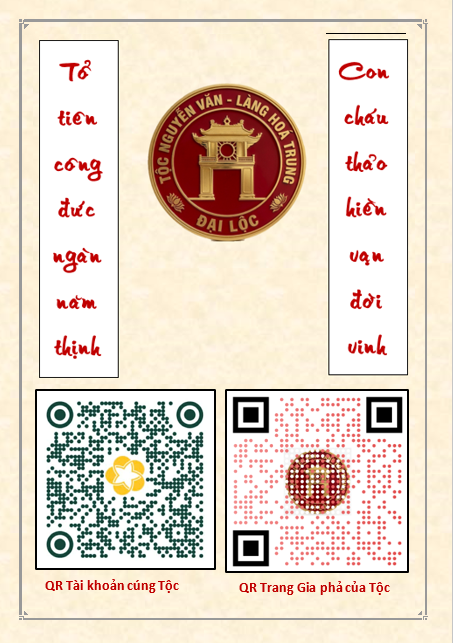 Mã QR và Sổ vàng